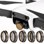 5 in 1 HD Drone Star Effect + Nd4 + Nd8 + Nd16 + Cpl Lens -suodatinpaketit DJI Mavic Airille