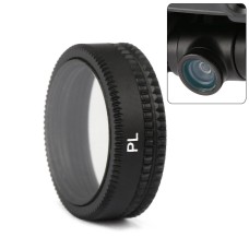 Filtro de lente CPL de cámara de rasguño a prueba de agua para DJI Mavic Air Drone (negro)
