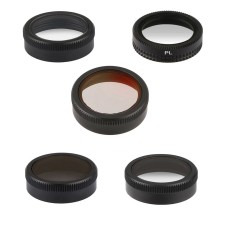 5 in 1 wasserdichte kratzfeste Kamera UV + ND4 + ND8 + ND16 + CPL -Objektivfilter -Kits für DJI Mavic Air Drohne