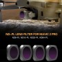 SunnyLife M2P-FI538 ND8-PL + ND16-PL + ND32-PL + ND64-PL ND-PL-Linsenfilter für DJI Mavic 2 Pro