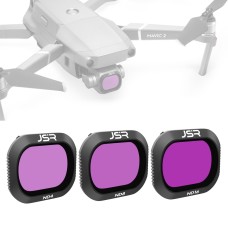 JSR Drone 3 ב- 1 ND4+ND8+מסנן עדשות ND16 עבור DJI MAVIC 2 Pro