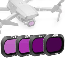 JSR Drone 4 en 1 ND8+ND16+ND32+Filtro de lente ND64 para DJI Mavic 2 Pro
