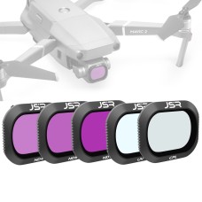 JSR Drone 5 в 1 UV+CPL+ND4+ND8+ND16 FILTER LENS для DJI Mavic 2 Pro