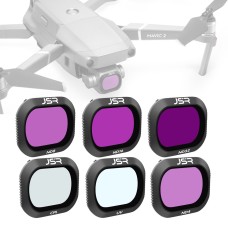 JSR Drone 6 en 1 UV+CPL+ND4+ND8+ND16+Filtro de lente ND32 para DJI Mavic 2 Pro