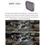 Filtro lente JSR KS ND64PL per DJI AIR 2S, telaio in alluminio