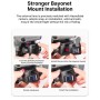 Filtro lente per lenti anamorfiche droni di droni Ulanzi per dji mavic 3 (nero)