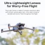 Ulanzi Drone Anamorphic Lens 1,15x Lins Lins Lins Filter для DJI Mavic 3 (черный)