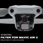 Startrc 1107616 4 PCS ND4PL / ND8PL / ND16PL / ND32PL თვითმფრინავის ლინზების ფილტრი DJI Mavic Air 2 (შავი)