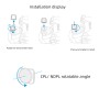 JSR droonimuutuja VND ND4 kuni ND800 DJI Mavic Air 2 Stop Lens -filter 2