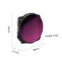 För DJI Mavic 3 Startrc 1110348 VND 6-9 Gears Lens Filter (Black)