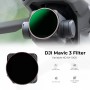 Pour DJI Mavic 3 K&F Concept KF01.1856 Variable de filtre à lentille de la caméra ND64-1000 Filtre de réduction de la lumière