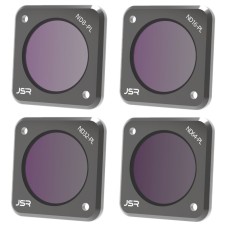 JSR Action Camera Filters for DJI Action 2, Style: CS-4in1 (NDPL)