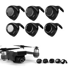 6 in 1 HD Drone Camera ND32/16/8/4 & CPL & UV Lens Filter Set for DJI Spark