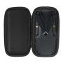 Controlador remoto portátil (transmisor) + caja de almacenamiento de bolsas para el cuerpo de drones para DJI Mavic Pro y accesorios (negro)
