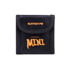 Sunnylife MM-DC295 2 в 1 чанта за батерия, устойчива на експлозия за DJI Mavic Mini / Mini 2