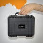 Startrc წყალგაუმტარი აფეთქება-დამამშვიდებელი პორტატული უსაფრთხოების ყუთი DJI Osmo Mobile 3/4 (შავი)
