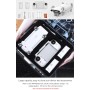 Startrc ABS zárt vízálló robbanásálló hordozható biztonsági doboz a Xiaomi Femi X8SE-hez (fekete)