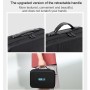 Ruigpro pro DJI Mavic Air 2 Portable EVA Storage Bag Bag Ochranný skříň (černá)