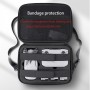 RUIGPRO for DJI Mavic Air 2 Portable PU Shoulder Storage Bag Protective Box (Black)