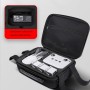 RuigPro para DJI Mavic Air 2 Bolsa de almacenamiento de hombro PU portátil Caja protectora (negro)
