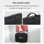 Ruigpro pro DJI Mavic Air 2 Portable PU ramenní úložný taška ochranná krabice (černá)