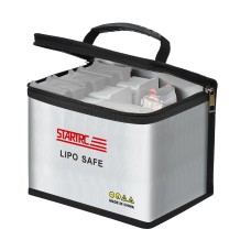 STARTRC Large Capacity Portable Lithium Battery Li-Po Safe Explosion-proof Storage Bag