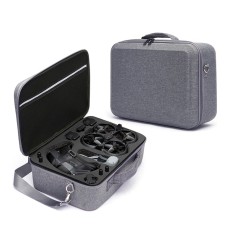 For DJI Avata Shockproof Large Carrying Hard Case Shoulder Storage Bag, Size: 39 x 28 x 15cm (Grey)