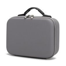 Diamond Texture Shockproof PU преносим предпазен защитен кутиен чанта за съхранение на DJI Osmo Mobile 4 (сиво)