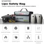 Startrc Portable Litium Battery Explosion-a prova di sicurezza Flamma Flamma Agli alta temperatura Resistente alla temperatura per DJI Mavic Mini