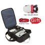 LS4023 hordozható vízálló drón váll tároló táska a DJI Mavic Mini 2 -hez (fekete)