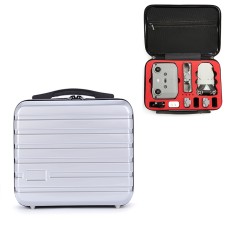 LS-S004 преносим водоустойчив чанта за съхранение на чанти за дронове за DJI Mavic Mini 2 (Silver +Red Liner)