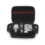 LS4456 Bolso de bolso de almacenamiento de hombro de dron PU portátil para DJI Mavic Mini 2 (revestimiento negro + negro)