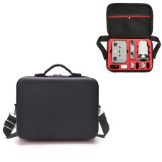 LS4456 Преносим дрон PU чанта за съхранение на рамо за DJI Mavic Mini 2 (черен + червен лайнер)