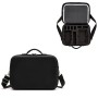 Mitmefunktsionaalne PU õlakott koti kohver deflektiga DJI Mavic Mini 2 jaoks (must vooder)