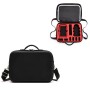 Багатофункціональна валіза для зберігання плечей PU з перегородкою для DJI Mavic Mini 2 (червоний вкладиш)
