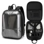 Waterproof Backpack Shoulders Turtle Shell Storage Bag for DJI Mavic Mini 2(Black Liner)