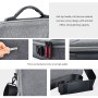 პორტატული გამოყოფილი წყალგაუმტარი მხრის ჯვრის საცავის ჩანთა ჩანთა DJI Mavic Mini 2 (ნაცრისფერი)