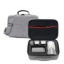 便携式携带箱防水刮擦防震箱式盖子盒DJI Air 2s（灰色+黑色衬里）