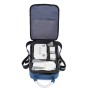 Shockproof Waterproof Single Shoulder Storage Travel Carrying Cover Case Box for DJI Air 2S(Blue+Black Liner)