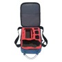 防震防水单肩储物旅行载箱箱盒，用于DJI Air 2s（蓝色+红色衬里）