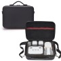 Boîte de boîtier de rangement à épaule unique portable transportant Pu Cover pour DJI Air 2s (Black + Black Liner)