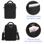 Ugrade Shockproof Waterproof Single Shoulder Storage Travel Carrying Cover Case Box for DJI Air 2S(Black)