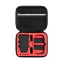 Shockproof Nylon, joka kantaa kotelon säilytyslaukkua DJI Mavic Mini SE: lle, koko: 24 x 19 x 9cm (musta + punainen vuoraus)