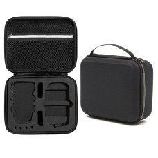 DJI Mavic Mini SE用のハードケースストレージバッグを運ぶショックプルーフナイロン、サイズ：24 x 19 x 9cm（ブラック +ブラックライナー）