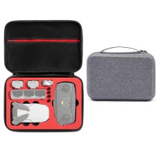 За DJI Mini SE шоково -устойчива чанта за съхранение на калъф, размер: 21,5 x 29,5 x 10 cm (сиво + червена облицовка)