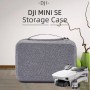 For DJI Mini SE Shockproof Carrying Hard Case Storage Bag, Size: 21.5 x 29.5 x 10cm(Grey + Red Liner)