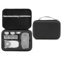 DJI Mini Se Shockproof Nylon- ისთვის, რომელსაც მძიმე კორპუსის შესანახი ჩანთა აქვს, ზომა: 21.5 x 29.5 x 10 სმ (შავი + შავი ლაინერი)