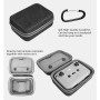 Sunnylife Air2-B169 Remote Control Storage Bag med Carabiner för DJI Mavic 3 / Mini 2 / AIR 2S / AIR 2 (grå)