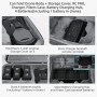 Sunnylife M3-B328 Crossbody Storage Bag handväska med axelrem för DJI Mavic 3 (grå)