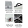 For DJI Mavic Mini 2 STARTRC 1110309 Drone Handbag Messenger Storage Bag(Grey)